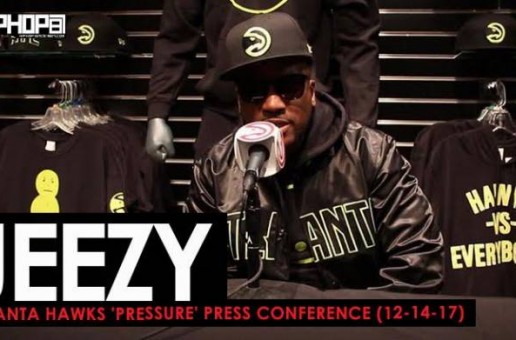 Jeezy Talks ‘Pressure’, “American Dream” Ft. Kendrick Lamar & J. Cole, the Atlanta Hawks & More (Atlanta Hawks ‘Pressure’ Press Conference) (Video)