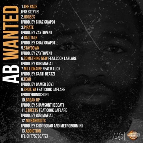 Wanted-Tracklist-500x500 Adrien Broner - Wanted (Mixtape)  