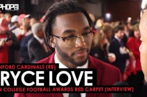 Bryce Love Talks The Hesiman Trophy, Stanford Football, Coach David Shaw & More at the ESPN College Football Awards (Video)