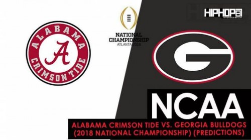 NCAA-1-500x279 NCAA: Alabama Crimson Tide vs. Georgia Bulldogs (2018 National Championship) (Predictions)  