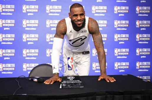 King Of The Night: Team LeBron Wins (148-145); LeBron Named The 2018 NBA All-Star Game MVP (Video)