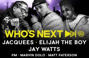 Hot 97’s “Who’s Next” w/ Jacquees, Elijah The Boy & Jay Watts!