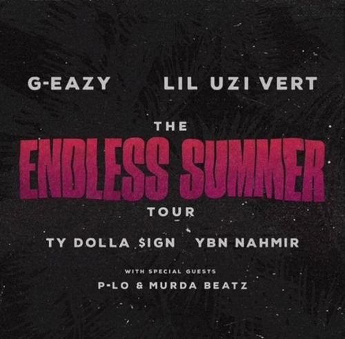 endlesssummer-500x491 G-Eazy & Lil Uzi Vert Return With Ty Dolla $ign & More For 'The Endless Summer' Tour!  