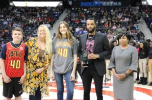 Well Deserved: Atlanta Hawks Guard Malcolm Delaney Awarded the Jason Collier Memorial Trophy