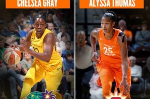 Connecticut Sun Star Alyssa Thomas & Los Angeles Sparks Star Chelsea Gray Named WNBA Players of the Week