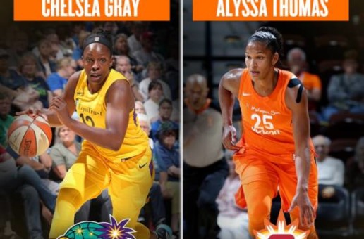 Connecticut Sun Star Alyssa Thomas & Los Angeles Sparks Star Chelsea Gray Named WNBA Players of the Week