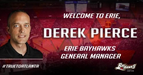 DgyyhrhX0AIpCw2-500x263 Leading The Bay: Derek Pierce Named The Erie BayHawks New General Manager  