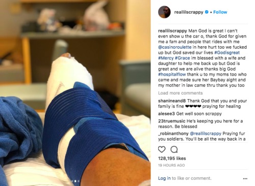 Screen-Shot-2018-06-05-at-12.39.31-PM-500x366 Lil Scrappy Seriously Injured In Car Crash!  