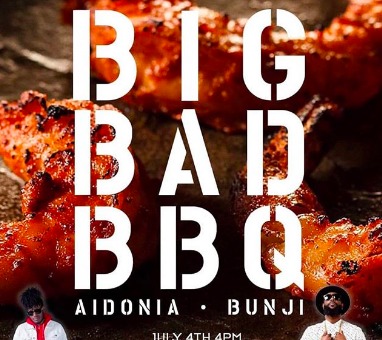 Aidonia & Bunji Garlin Brought The Heat At The Big Bad BBQ in Brooklyn!