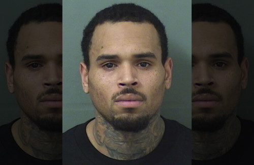 chris-brown-mugshot-fl-500x324 Chris Brown Arrested On Outstanding Warrant!  