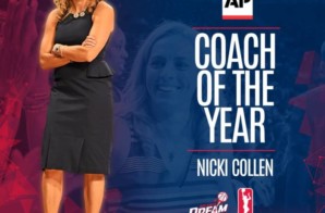 Dreamed & Achieved:  Atlanta Dream Head Coach Nicki Collen Named AP Coach of the Year
