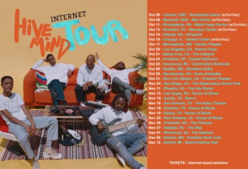hivemindtour-630x431-500x342 The Internet Release "Hive Mind" Tour Dates  