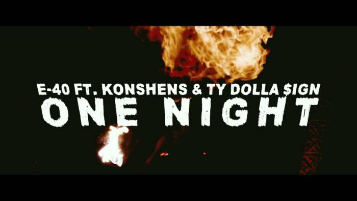 maxresdefault-9 E-40 - One Night Feat. Konshens & Ty Dolla $ign (Video)  