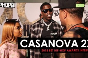 Casanova 2X Talks Upcoming New Music, Lil Wayne and More at the 2018 BET Hip-Hop Awards Sprite Green Carpet (Video)