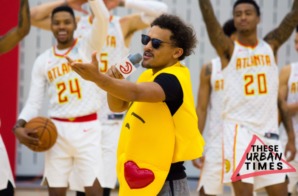 Trae Young Performs “Can You Stand The Rain” at the Hawks Ultimate Fan Experience (Video)
