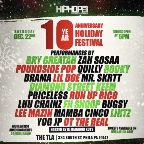 IMG_8362-500x500 HipHopSince1987 10 Year Anniversary Holiday Festival Is Coming To The TLA  
