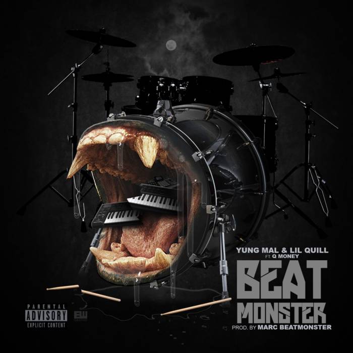 artworks-000439485957-o3b3ko-original Yung Mal & Lil Quill - Beat Monster  