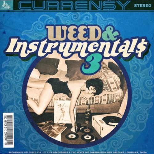 curr-500x500 Curren$y - Weed & Instrumentals 3 (Mixtape)  