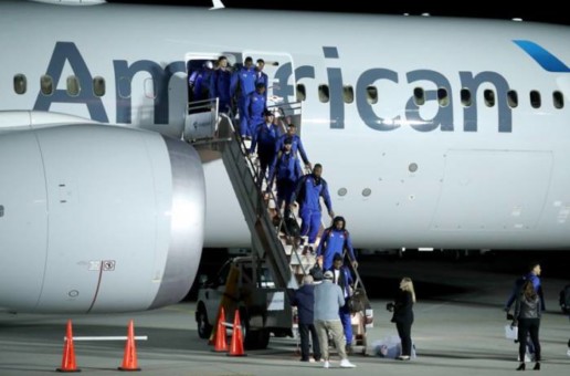 The Los Angeles Rams’ Arrival at Hartsfield-Jackson International Airport in Atlanta for SBLIII (Video)