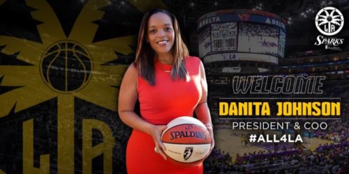 danita-sparks--500x250 The Los Angeles Sparks Have Hired Danita Johnson as Their New President and COO  