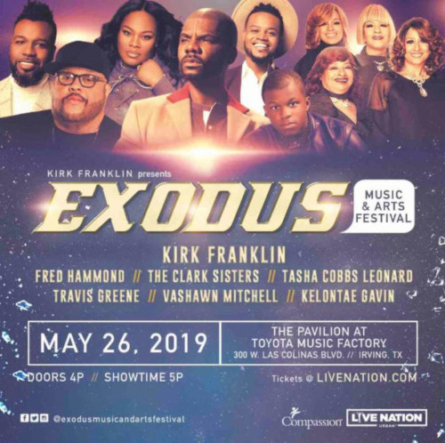 unnamed-6-500x498 Live Nation Urban Partners With Kirk Franklin For 2nd Annual Exodus Music & Arts Festival!  
