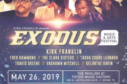 Live Nation Urban Partners With Kirk Franklin For 2nd Annual Exodus Music & Arts Festival!
