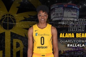 California Love: The Los Angeles Sparks Have Re-Signed Alana Beard