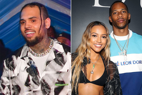 chris-brown-karrueche-victor-cruz-500x334 Chris Brown Throws Shade at Karrueche’s Boyfriend Victor Cruz!  