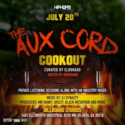 Aux-Cord-500x500 HipHopSince1987 Presents: The AUX Cord Cookout (Curated by Terrell Thomas) (July 20th in Atlanta)  