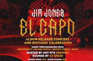Jim Jones to Perform “El Capo” Live + Surprise Guests @ Gramercy Theatre (NYC)