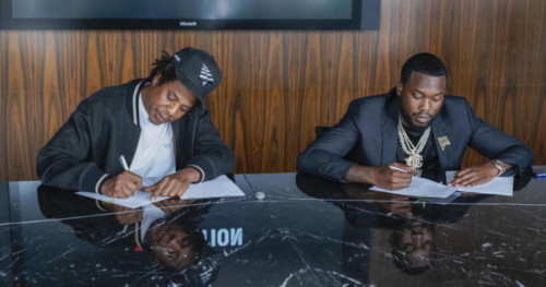 jay-500x263 Meek Mill Launches Dreamchasers Label With Roc Nation  