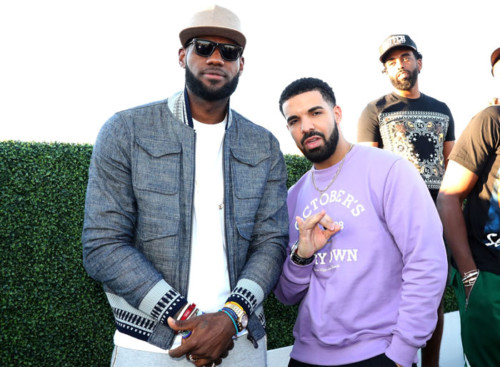 lebron-james-drake-500x367 Drake Partners With Lebron James to Launch “Uninterrupted” in Canada!  