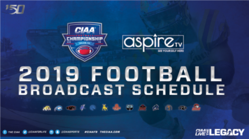 unnamed-2-500x281 CIAA & Aspire TV Announce Their Joint 2019 Football Broadcast Schedule  