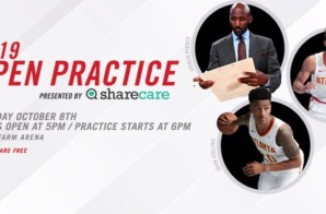The Atlanta Hawks Will Hold Open Practice Presented by Sharecare at State Farm Arena On Tuesday, Oct. 8