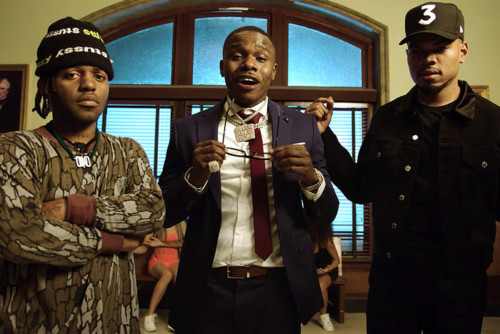 chance-the-rapper-hot-shower-500x334 Chance The Rapper - Hot Shower Ft. DaBaby & MadeinTYO (Video)  