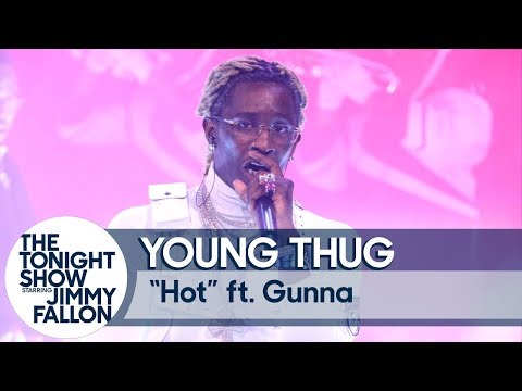 yt Young Thug Performs "Hot" Alongside Gunna On The Tonight Show (Video)  