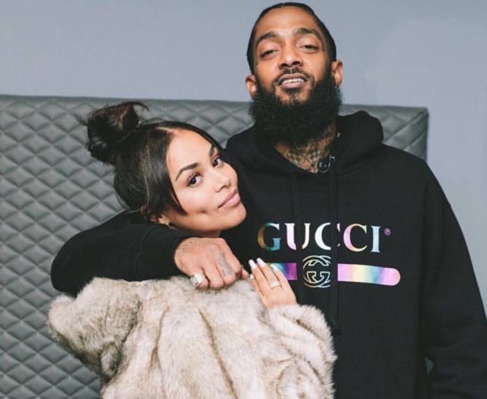 So safe 🏁💙  Lauren london, Marathon clothes, Lauren london nipsey hussle