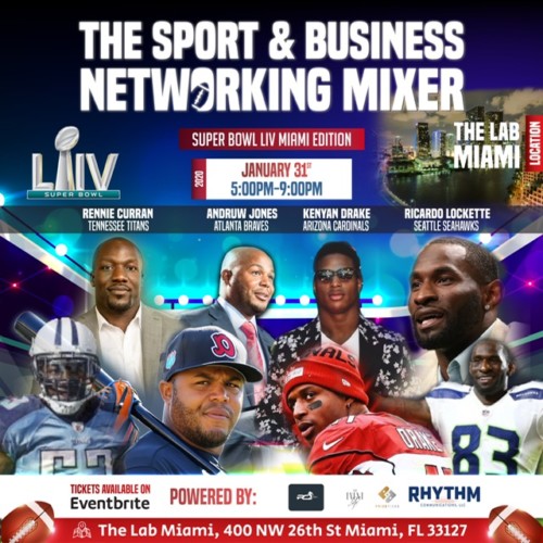 EO_lCXoXUAIWERV-500x500 Former NFL Player Rennie Curran Is Set To Host the Inaugural "Super Bowl Sports & Business Mixer"  