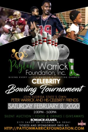 JjM8Mc3q-334x500 NFL Great Peter Warrick & His Wife Tabitha Warrick Are Set To host their Inaugural Celebrity Bowling Tournament  