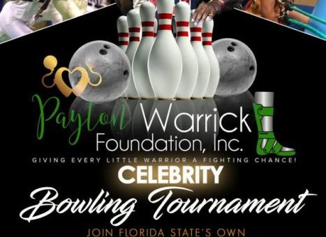 NFL Great Peter Warrick & His Wife Tabitha Warrick Are Set To host their Inaugural Celebrity Bowling Tournament