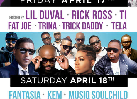 Rick Ross, TI, Fat Joe, Trina, Musiq SoulChild & More to Headline Funk Fest Tour Kicking Off in Orlando!