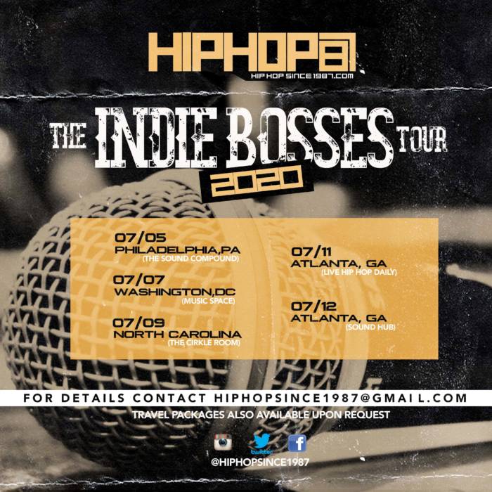 IMG_9959 HipHopSince1987 Announces the "INDIE BOSSES" TOUR  