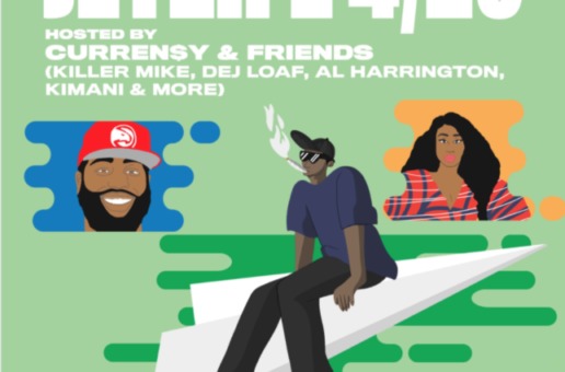 Tomorrow! One Music Fest Presents JETLIFE 4/20 w/ Curren$y & Friends!