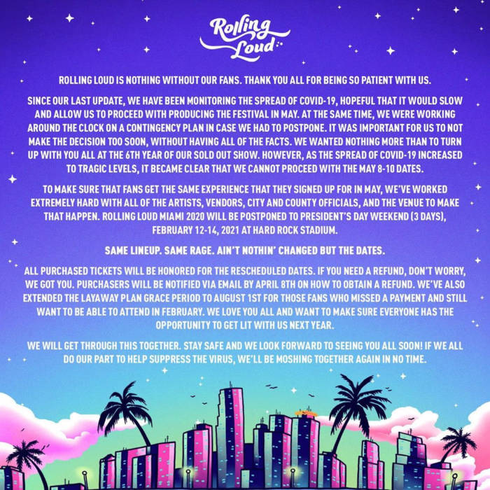 unnamed-1 Rolling Loud Miami Rescheduled for February 2021  