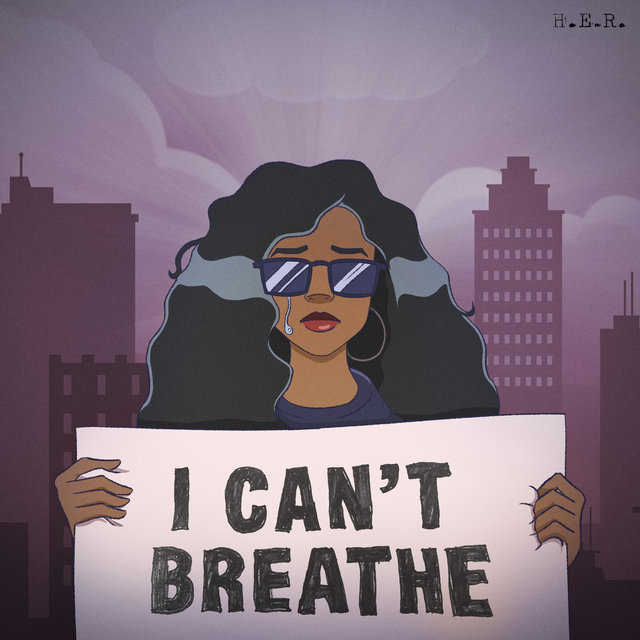 HERCANTBREATHE H.E.R. divulges ground-breaking visual for "I Can't Breathe"  