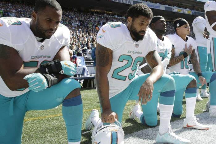 Miami-Dolphins-to-stay-in-locker-rooms-during-the-national-anthems MIAMI DOLPHINS TO STAY IN LOCKER ROOMS DURING THE NATIONAL ANTHEMS  