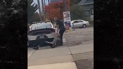 BLMCOP DRAGS HANDCUFFED BLACK TEEN OVER CONCRETE… Gets Paid Suspension