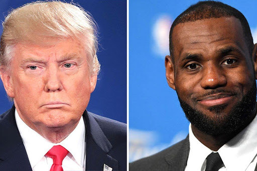 DONALD TRUMP CALLED LEBRON JAMES A “HATER” AND CRITICIZED HIM BEING OUTSPOKEN