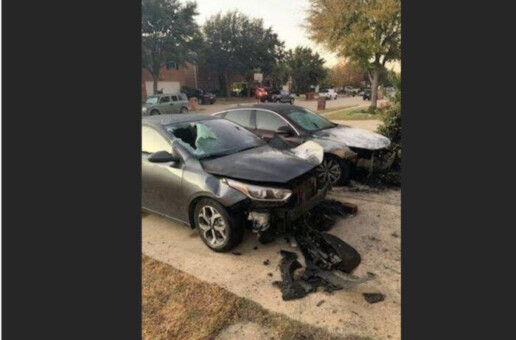 Vehicles of Black family set on fire, in what is being seen as hate crime