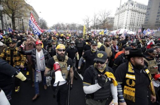 FOR DESTROYING BLM SIGN, PROUD BOYS SUED BY D.C. CHURCH